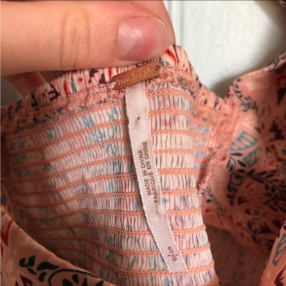 FREE PEOPLE floral blouse - Picture 6 of 8